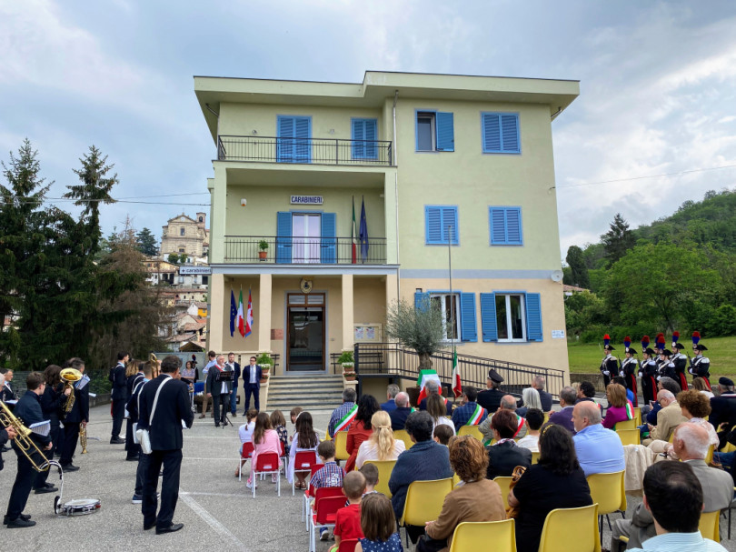 Ottiglio, la piazza intitolata al generale Dalla Chiesa